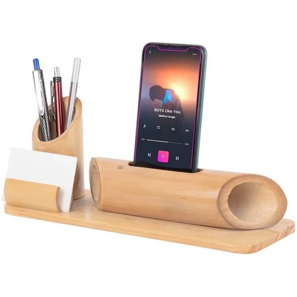 Bamboo Office Table Organizer