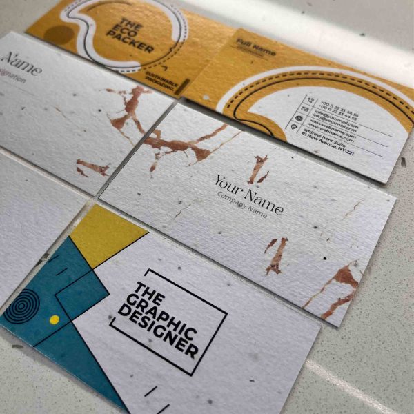 Seed Paper Business Cards - Image 2