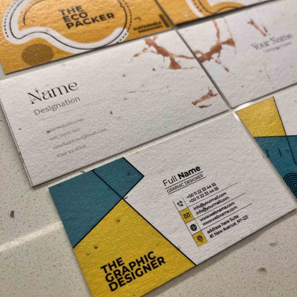 Seed Paper Business Cards - Image 3
