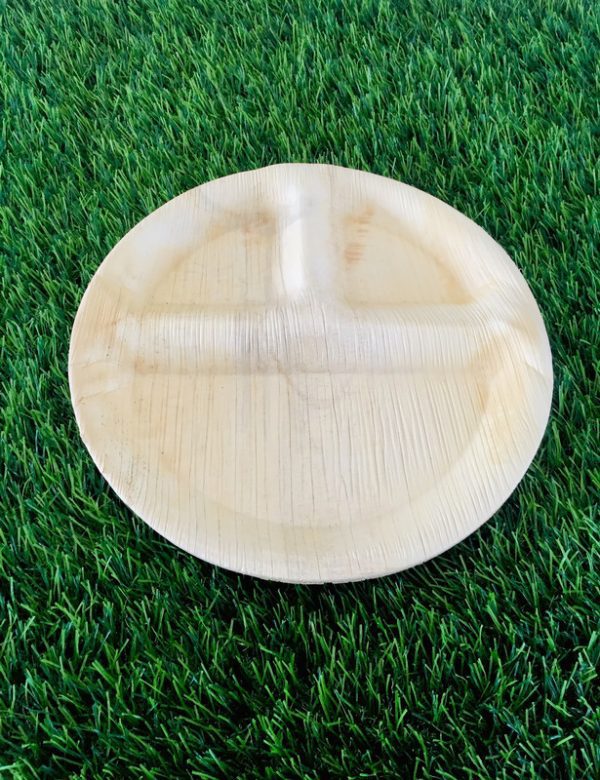 3 Compt Compartment Meal Plates - Image 2