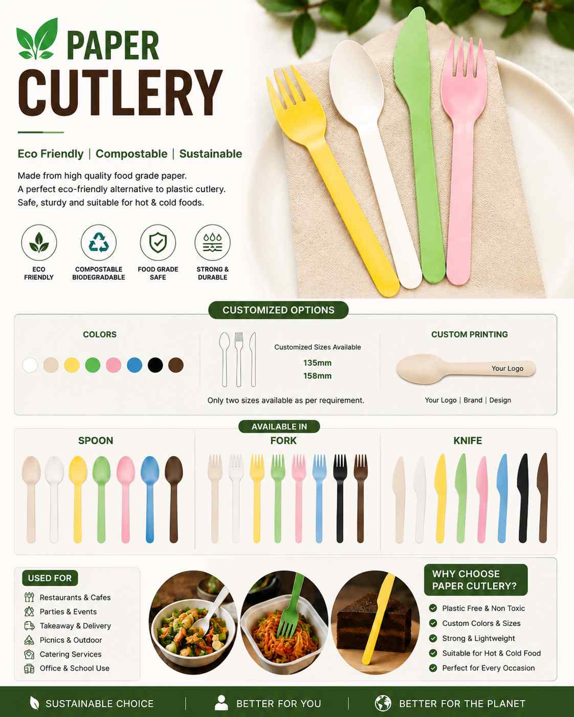 Paper Cutlery - Image 13